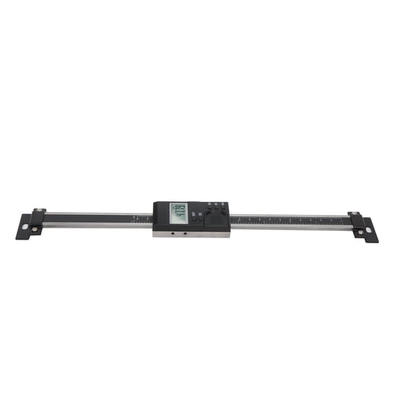 Riousery LCD Digital Display Ruler Aluminum Alloy Vertical Machine Displacement Caliper 0-200mm / 0-7.9 inches