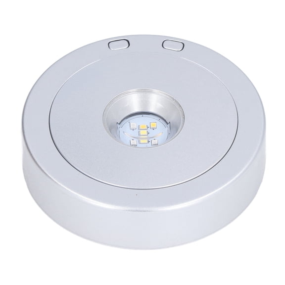 Riousery LED Display Base USB Powered RGB Colorful Light Rotating Crystal Stand for Glass Art Jewellery Handicraft 4.5 Inches / 11.5 cm Modern Decorative Lighting Accessories