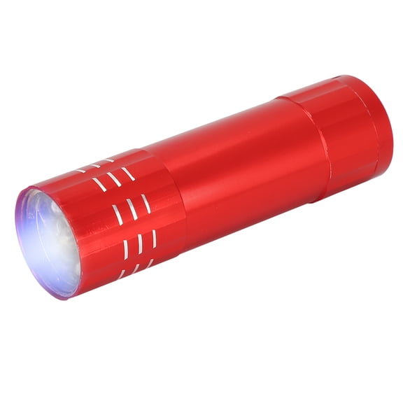 Riousery LED Egg Candler Tester 9 Light Bright Cold Hatching Incubator Accessory For Chicken Quail Poultry Red (3.5 inches / 8.9 cm)