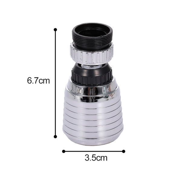 Riousery LED Water Faucet Movable Water Stream Sink Tap RGB Colors Changing Temperature Control Tap for Kitchen Bathroom