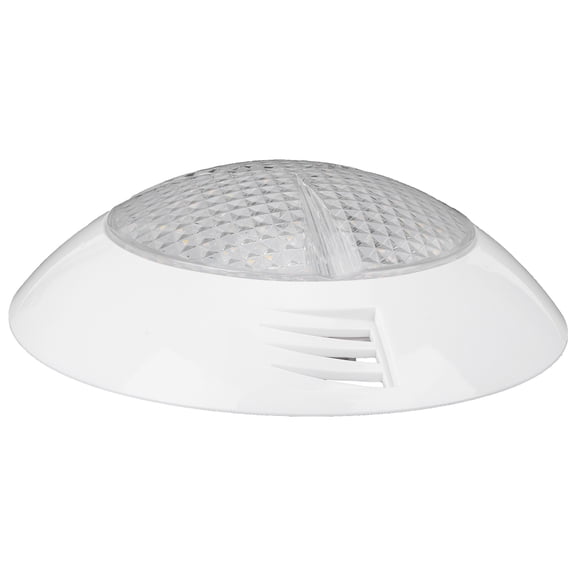 Riousery LED Waterproof Pool Light 18W AC12V Underwater Landscape Lighting IP68 Submersible 6000K White, 10.2 inches / 26 cm