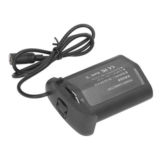 Riousery LPE19 Camera Dummy Battery Continuous Power Adapter for R3 1D X Mark III 1Ds Mark IV US Plug 10.3 oz / 293 g[cite: 1]