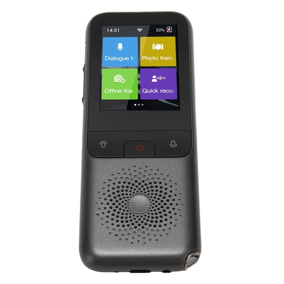Riousery Language Translator Device 134 Languages 10 Offline Languages Photo Translation MP3 Voice Translator for Learning Travel