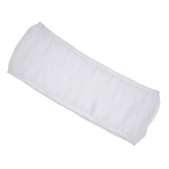 Riousery Large Size Ventilated Nylon Bird Cage Cover Shell Seed Catcher Pet Products (White)