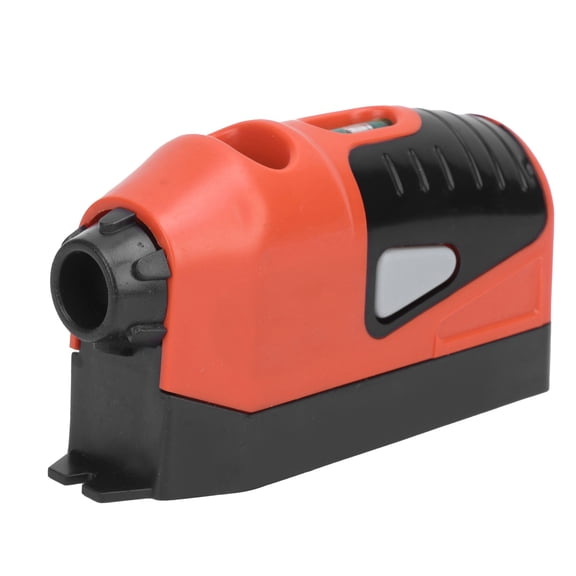 Riousery Laser ABS Level 90 Degree Vertical Infrared Portable Handy Tool Mark Instrument 650mm 25.6 inches Orange Measurement Tool for Construction and DIY Woodworking Accurate Layout