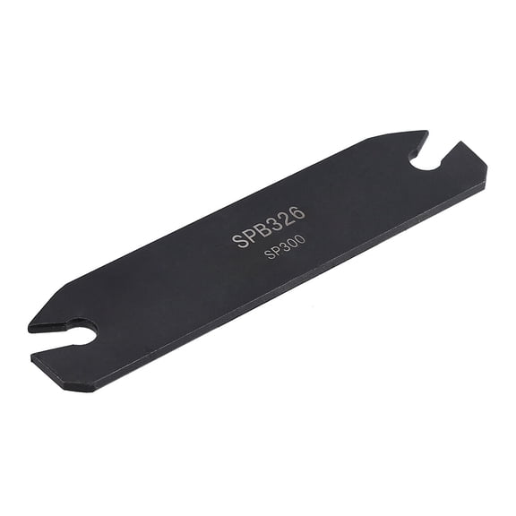 Riousery Lathe Turning Tools SPB326 26mm Parting Grooving Cut-Off Tool with 10Pcs GTN-3 SP300 Cut-Off Carbide Inserts Metal Machining (4.33 inches / 110 mm)