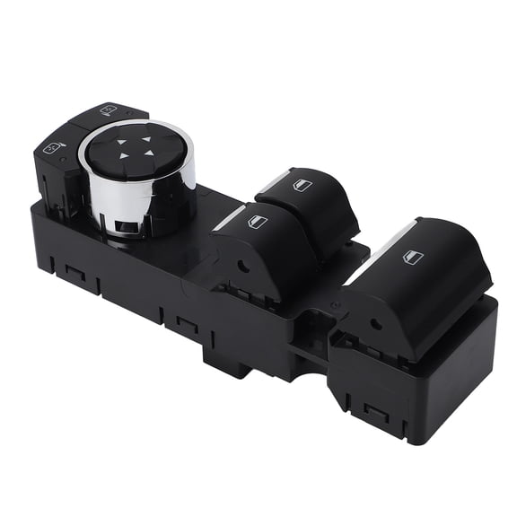 Riousery Left Driver Side Master Power Window Switch FR3Z-14529-CB 13-Pin Electric Window Control Lifter Button Replacement Fits Ford Mustang 2015 2016 2017 Automotive Interior Accessories Black