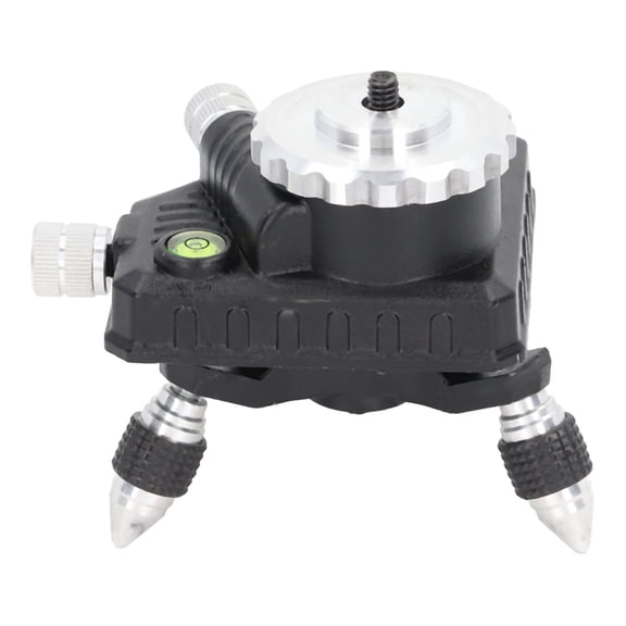 Riousery Level Adjustment Base 360 Rotatable Fine Tuning Adapter for Laser Leveling Tripod Connector
