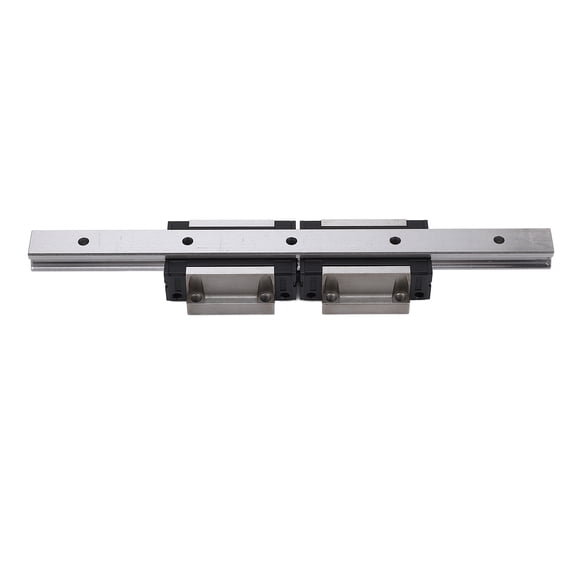 Riousery Linear Sliding Guideway with 2PCS HGW20CC Blocks 11.8 inches / 300mm Bearing Steel Guide Rail for CNC Machine