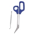 thumbnail image 1 of Riousery Long Handled Toenail Scissors Ergonomic Toe Nail Clippers Ingrown Toenail File for Elderly Large Size 8.27 inches / 21 cm Precision Tools, 1 of 9