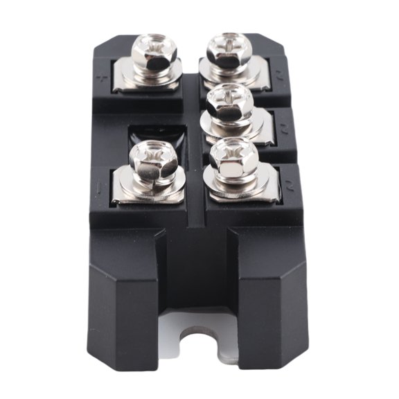 Riousery MDS100A Black Three Phase Diode Bridge Rectifier 100A Amp High Power 1600V Module