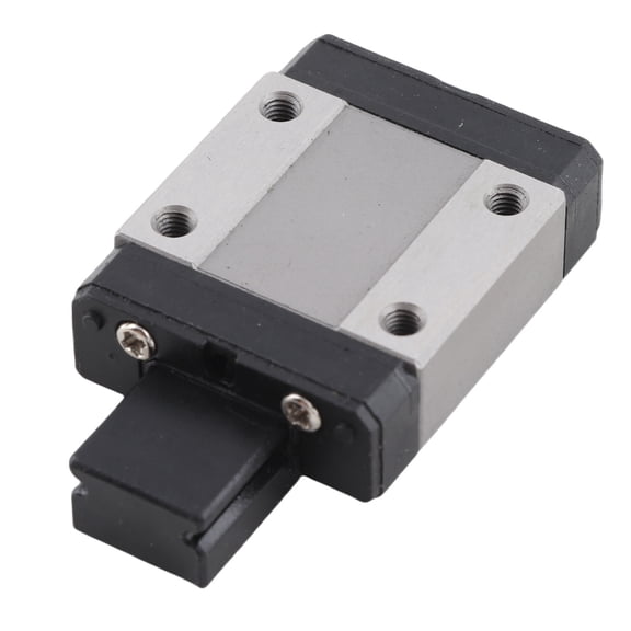 Riousery MGN12C Carriage Block Linear Motion Guide Rail Slider Bearing Block for 3D Printers, CNC Machines, and Robotics, Compact 1.97 inches / 5.0 cm, Silver