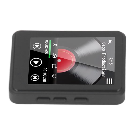 Riousery MP3 MP4 Player 2.4 Inch Full Touch Screen HiFi Stereo Sound Built in HD Speakers FM Radio Recording Electric Books Digital Music Player Without Memory Card