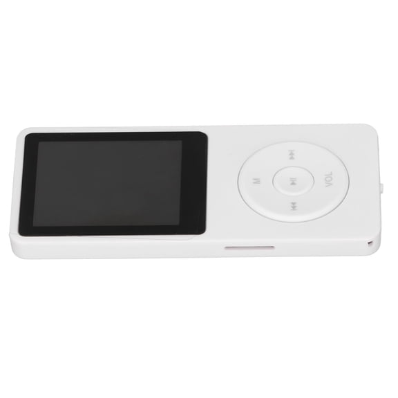 Riousery MP3 Player 1.8 inches / 4.5 cm Display Screen 64GB Memory Card Multifunctional Portable MP3 Music Player White