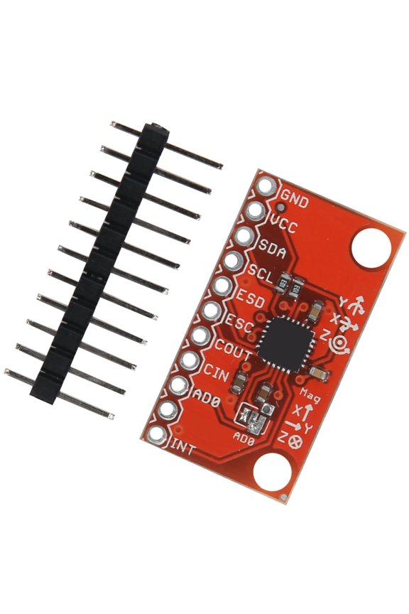 MPU-9150 9-Axis Gyroscope Accelerometer Magnetic Sensor Module Board Components, 3.15 x 1.97 x 0.39 inches / 8.0 x 5.0 x 1.0 cm