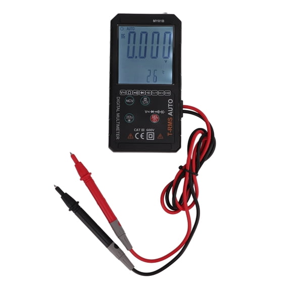 Riousery MY81B Large Screen Digital Multimeter Multifunctional Touch Screen Automatic Identification Testing Tool 6.69 inches / 17.0 cm