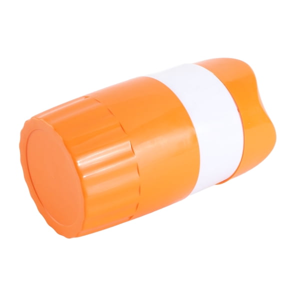 Riousery Manual Handheld Citrus Orange Lemon Juicer, Food Grade ABS Fruit Press Squeeze Extractor with Dome Shape Design for Home Kitchen, 3.5 x 6.9 inches, Orange