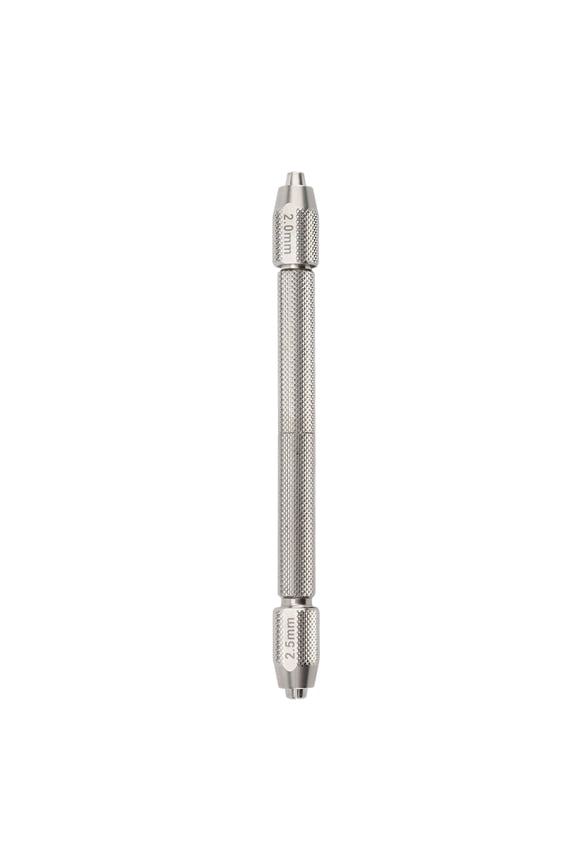 Manual Watch Crown Winder Tool, Double Headed Watch Repair Winding Instrument, Non-Slip Handle Steel Crown Winder Helper for Watchmakers, 2.0-2.5mm