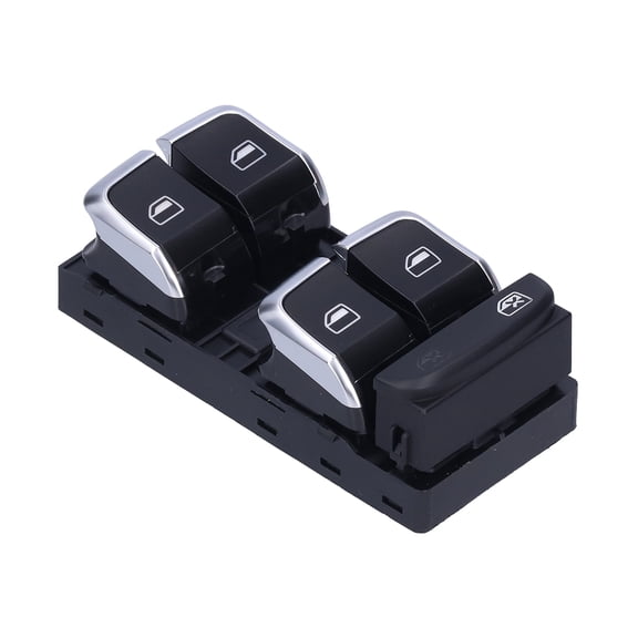 Riousery Master Power Window Control Switch Driver Side Push Button 8KD959851A Direct Replacement Fit for Audi A4 S4 Q5 A5 S5 B8 2008-2014 Auto Electric Glass Lift Automotive Interior Part