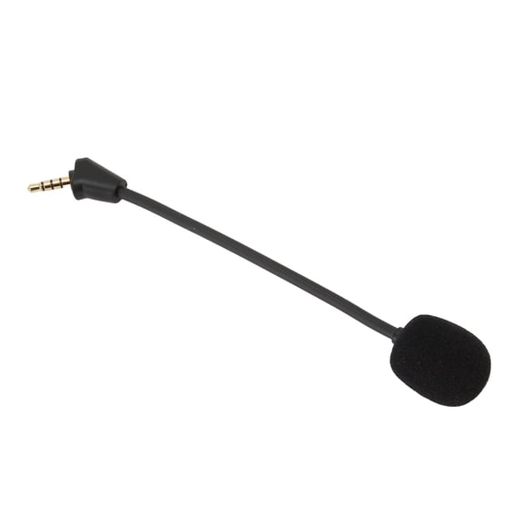 Riousery Mic Replacement 3.5mm Detachable Game Microphone for Hyper X Cloud II Wireless Cloud Core Cloud Pro Silver Cloudx Headsets (5.00 inches / 12.7 cm)[cite: 1]