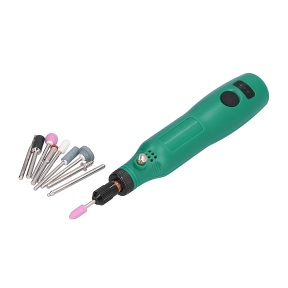 Riousery Mini Electric Grinder 3 Variable Speed Cordless Portable Rotary Tool Kit for DIY Engraving Polishing Sanding Drilling Handheld Pen with 28 Accessories (7.09 inches / 18 cm)