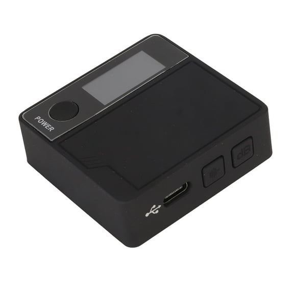 Riousery Mini Voice Changer Sound Card with 11 Sound Effects Built-in Mic Color Display Portable Voice Disguiser for Android iOS PC Gaming Live Streaming and Podcasting Setup