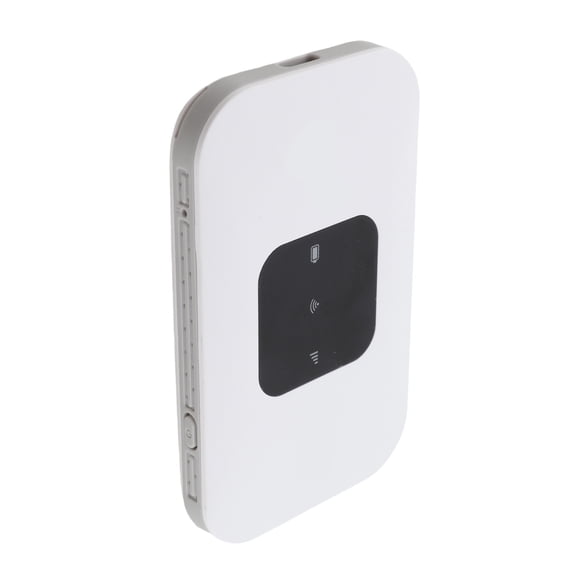 Riousery Mobile Wifi Router Supports 10 Users Micro SIM Card Insert 2100mAh Battery 4G LTE Mobile WiFi for Windows White 4.33 inches / 11 cm