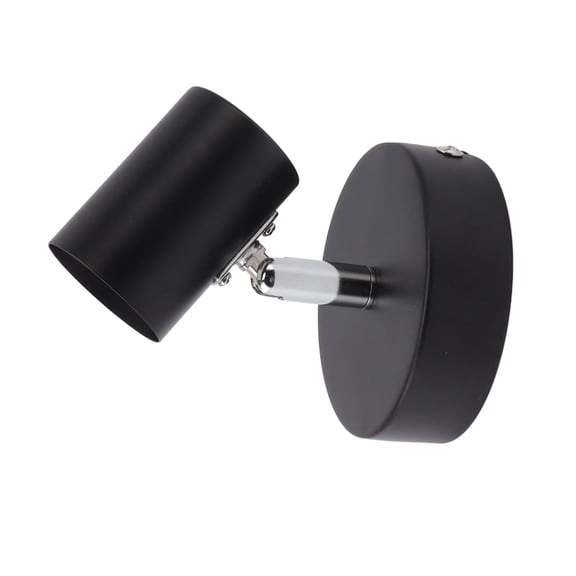 Riousery Modern Wall Sconce E26 E27 Iron Adjustable Wall Mounted Lamp Lighting Fixture Set for Bedroom Living Room Matte Black