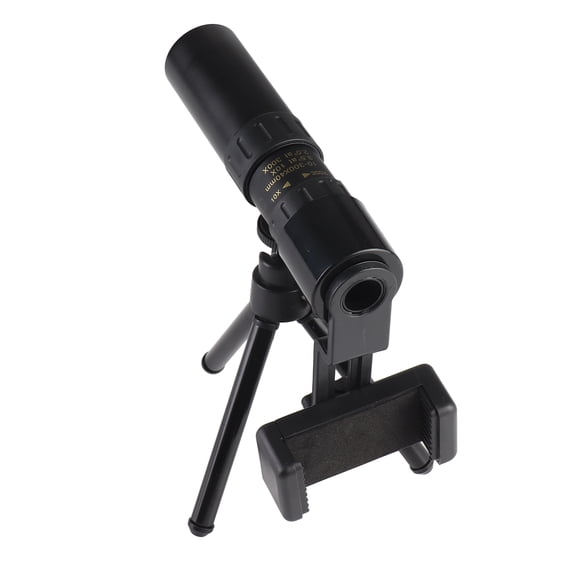 Riousery Monocular Telescope 10X-300X Magnification 40mm Lens High Definition Compact Zoom Monocular with Universal Smartphone Holder and Steady Mini Tripod for Bird Watching Hunting Concerts