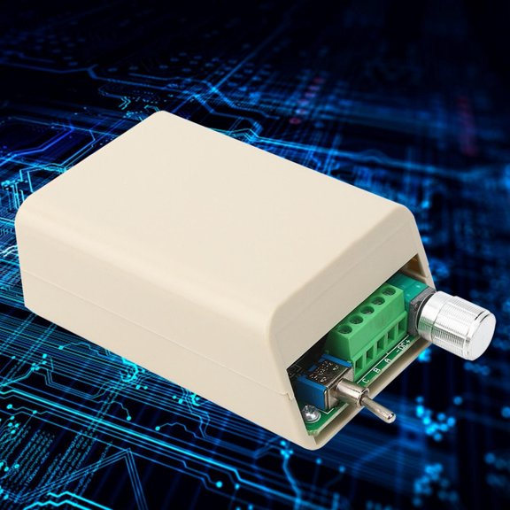 Riousery Motor Controller Speed Governor Sensorless Brushless Without Hall DC 6V 12V 24V 36V Hard Disk Driver High Power Potentiometer Module (3.9 x 2.7 x 1.6 inches / 10.0 x 6.8 x 4.0 cm)