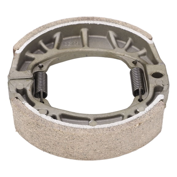 Riousery Motorcycle Brake Shoes Heavy Duty Front Rear Rust Proof Brake Pad Kit Compatible with Honda Mini Trail Z50A CT70 SL70 CA110 CT200 XL100 Premium Semi Metallic Die Casting Replacement Parts