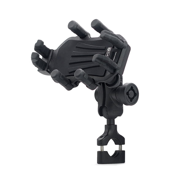 Riousery Motorcycle Phone Mount Holder with Vibration Dampener, Anti-theft 360 Adjustable Handlebar Mount for 11.2-16.6 cm / 4.4-6.5 inches Phones