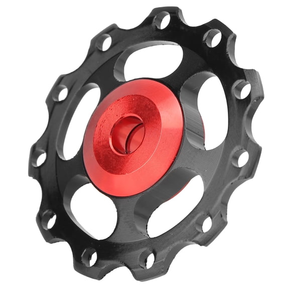 Riousery Mountain Bike Guide Wheel Durable Lightweight Bearing Anode Sturdy Aluminium Alloy 11 Tooth Rear Derailleur Pulley for Smooth Cycling Gear Shifting Performance Maintenance Accessories