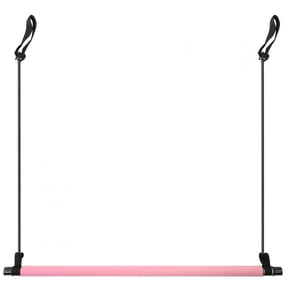 Riousery Multifunctional Pilates Bar Kit Yoga Pulling Rope Fitness Equipment Domestic Slimming Elastic Rods Muscular Relaxation Home Gym Workout (20.5 inches / 52 cm)