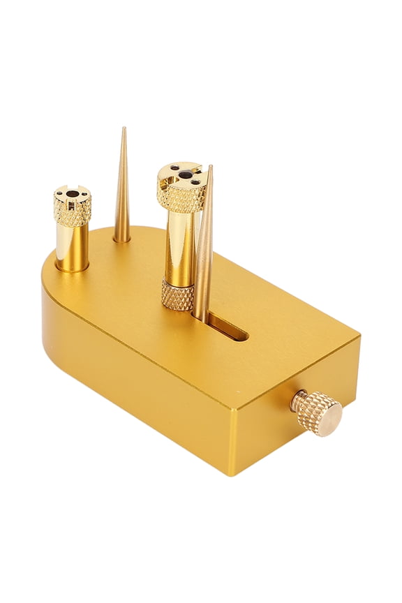 Multifunctional Watch Balance Stand, Alloy Watch Movement Holder & Repair Tool Kit for Professional and Home Use (2.8 x 1.34 inches)