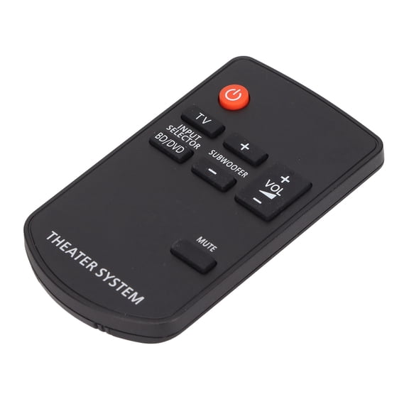 Riousery N2QAYC000043 Replacement Remote Control for Home Theater Audio System, Ergonomic ABS Design, No Battery Included, 9 inches / 22.86 cm, Black[cite: 1]