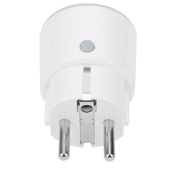 Riousery NAS-WR01W Smart WiFi Outlet Plug, 16A 110-240V, Remote Control, Works with Alexa & Google Home, White, 3.15 inches / 8 cm