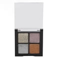 thumbnail image 1 of Riousery Nail Powder 4 Colors Metallic Mirror Effect Nail Pigment Powder for Salon Home Use, Solid Holographic Chrome Dust, Multicolor Glitter Finish, 0.77 oz / 22 g, 1 of 10