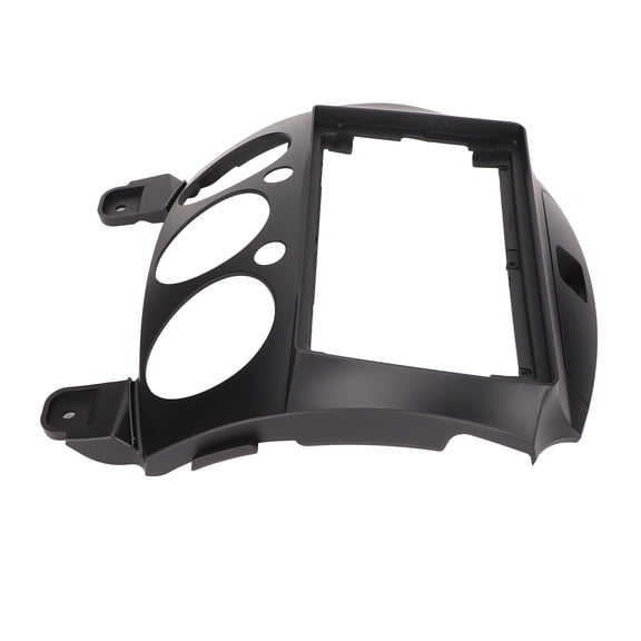 Riousery Navigation Panel Frame Trim ABS Dashboard Cover 2 Din Replacement for Mazda 2 2007-2013 Automotive Installation Kit Fits 9in Navigator