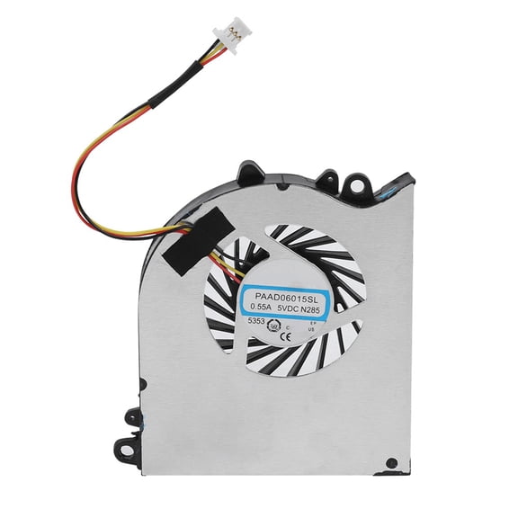 Riousery New Replacement GPU Cooling Fan for MSI GS60 2QE GS60 Ghost Pro Series Laptops, High Performance Video Card Cooler, 4.72 inches / 12 cm, Black