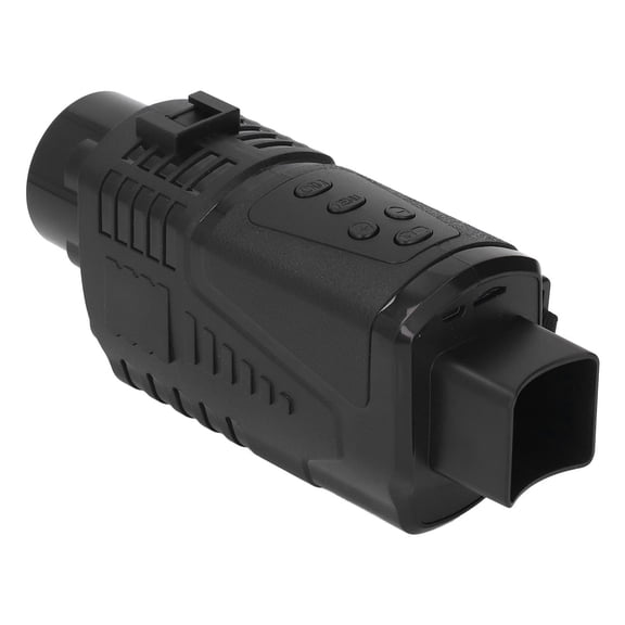 Riousery Night Vision Monocular 1.5in TFT HD Display 1080P IR Camera 5X Magnification for Night Fishing Outdoor Exploration (7.09 inches / 18 cm)