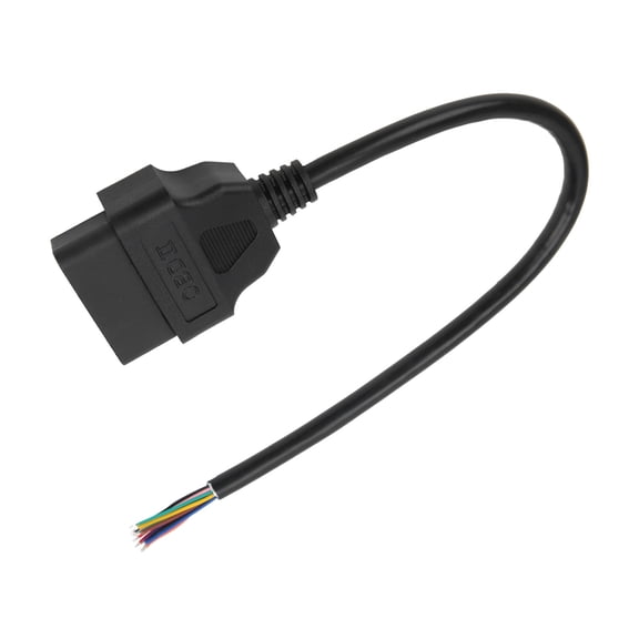 Riousery OBD2 Plug Adapter 16Pin Male Cable Connector Diagnostic Tool Fitting for ELM327 Extension 11.8 inches / 30 cm