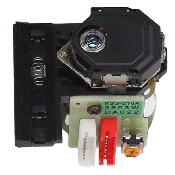 Riousery Optical Pickup Laser Lens KSS-210A Double Layer ABS Housing Pick Up Laser Head Lens for Visible Wavelengths