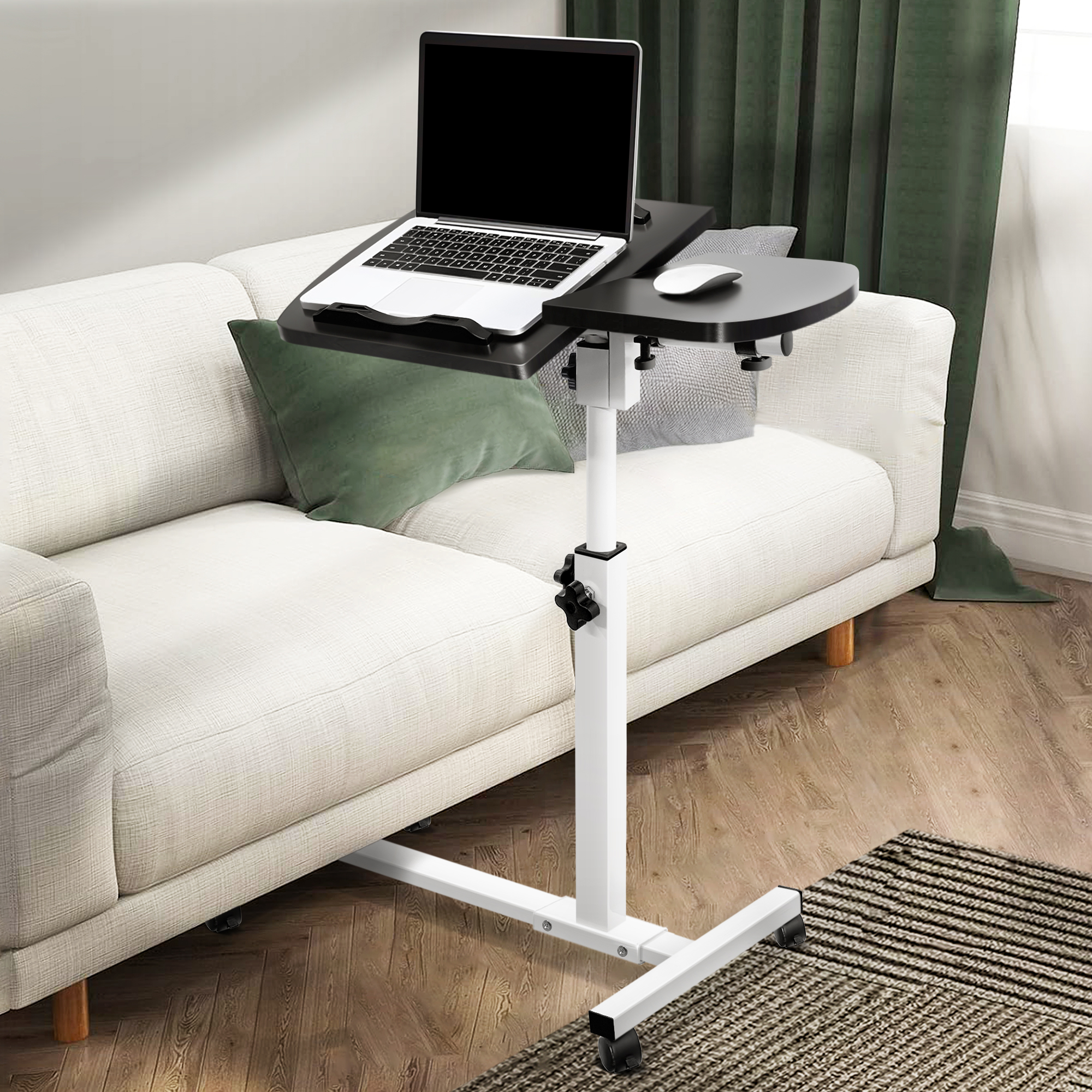 Drive Medical Seat Lift Chair Overbed Table, Left Side Table