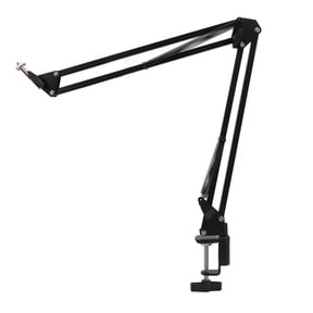 Riousery Overhead Camera Mount Desk Stand Steel with 1/4 Inch Screw Head Adapter, Tabletop Desktop Stand Tripod Holder (15.75 In / 40.0 cm)
