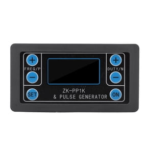 Riousery PWM Pulse Frequency Generator Duty Cycle Rectangular Square Wave Signal Module with Shell Adjustable DC6V-30V 1Hz-150KHz for Industrial Motor Control