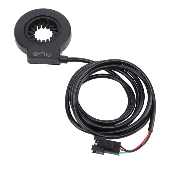 Riousery Pedal Assistant Sensor 6 Magnets Single Hall Left Side Mounted Power Assistant Sensor for Modification Electric Bicycle eBike