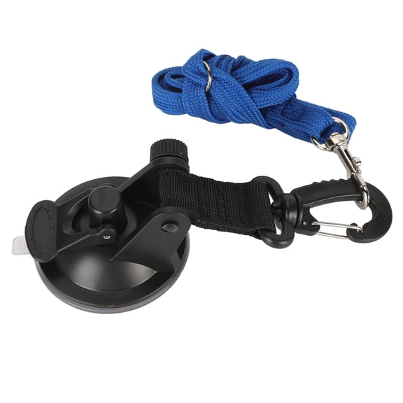 Riousery Pet Bathing Tether Adjustable Dog Bath Restraint Leash with Suction Cup for Puppy Cat Shower Grooming, Blue Small (2.6 inches / 6.5 cm)