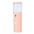 thumbnail image 1 of Riousery Pink Nano Face Mister 30ml Handheld USB Sprayer 6.3 inches / 16 cm Portable Facial Hydration Device for Sensitive Skin Cool Mist Steamer for Travel and Office Skin Care, 1 of 10