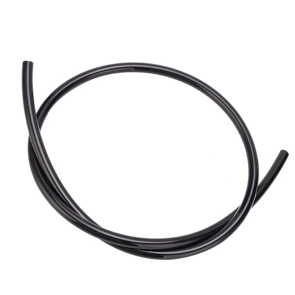 Riousery Pneumatic Air Hose, TPU Flexible Compressor Tube OD 0.39in x ID 0.26in (10x6.5mm), 3.3 ft / 1m Length, Black - High Abrasion & Burst Pressure Resistance for Auto Repair and Factories